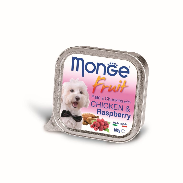 Monge fruit dog 100g piletina i malina