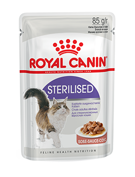 Royal sos sterilised cat  gravy 85g