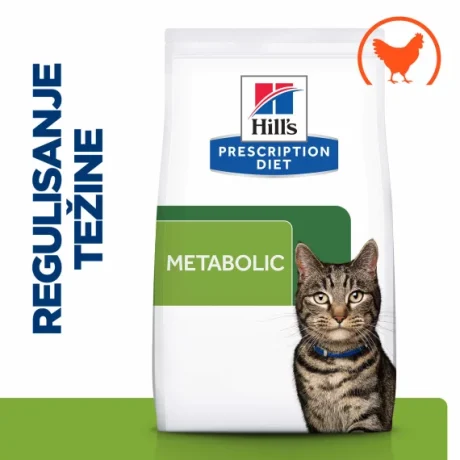 Hills metabolic cat 1,5kg piletina
