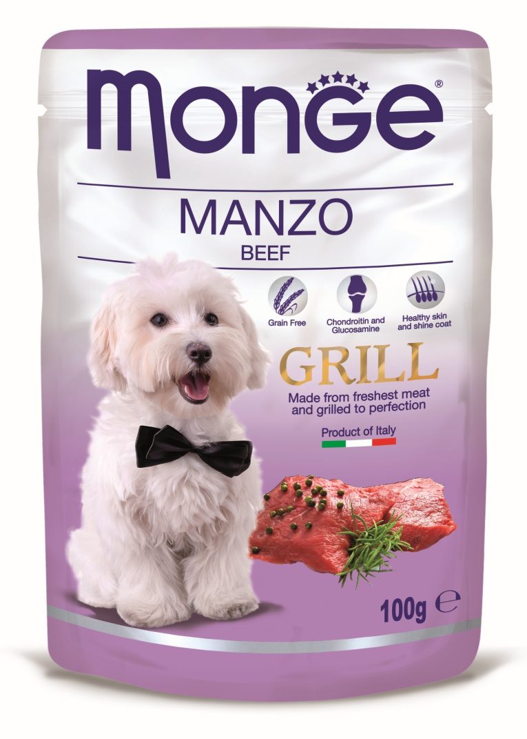 Monge dog sos grill 100g govedina
