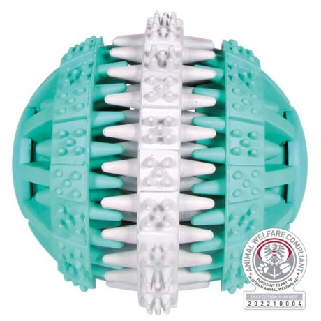 Trixie Denta fun 6cm, zelena mint/bela