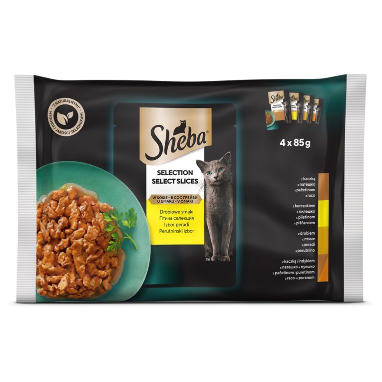 Sheba sos mix živine 4*85g