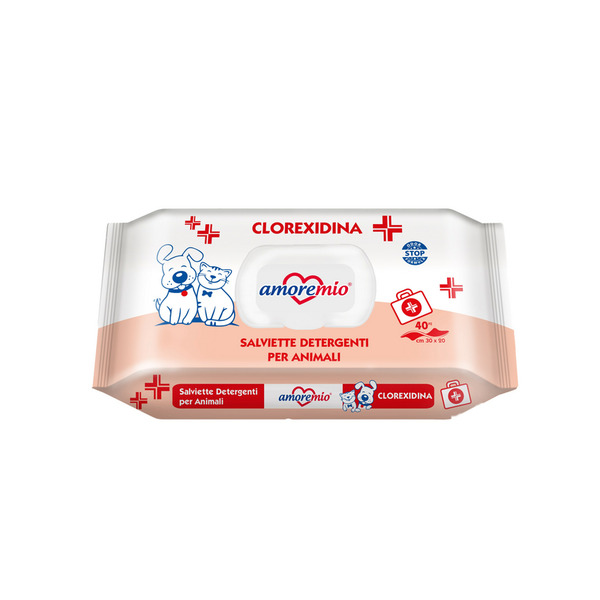 Amoremio vlažne maramice hlorexidin 40kom