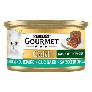 G. gold 85g komadići u pašteti zečetina